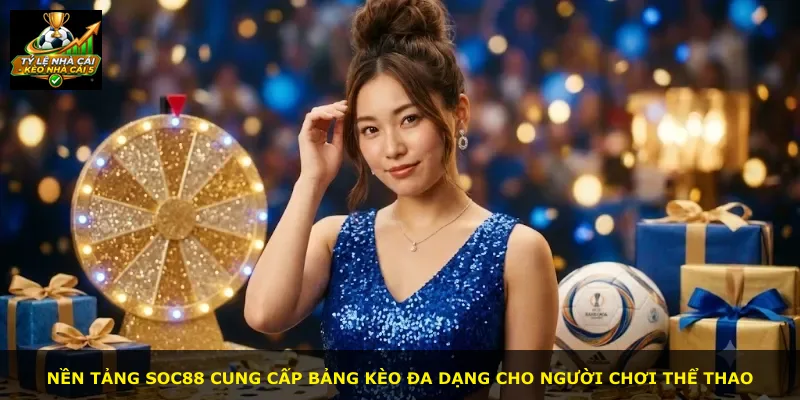 Nền tảng Soc88 cung cấp bảng kèo đa dạng cho người chơi thể thao